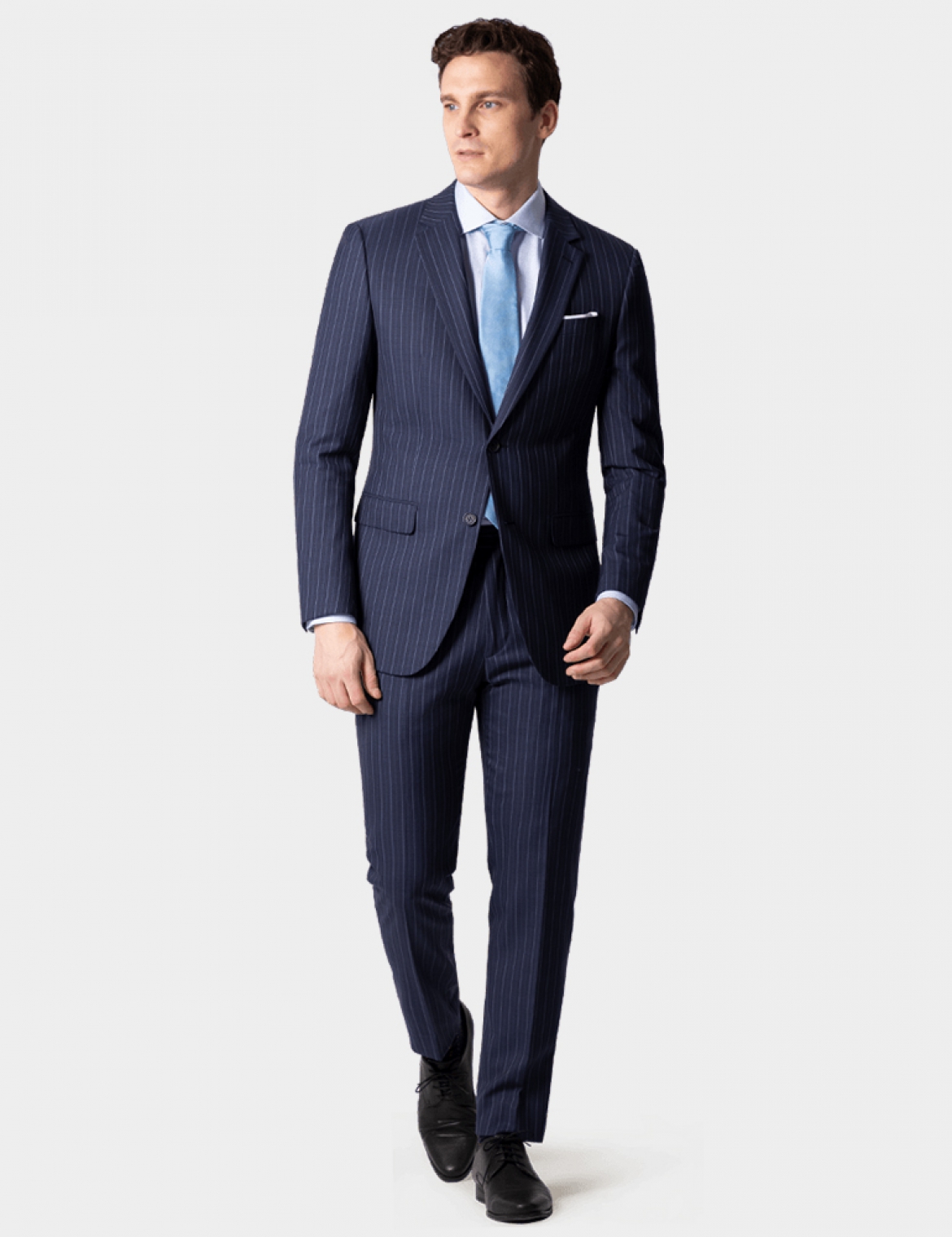 Tailor Made Striped Suit Men: Blazer And Pants Set With Double Breasted  Pinstripe For Formal Business And Casual Parties From Walterruby, $121.78 |  DHgate.Com